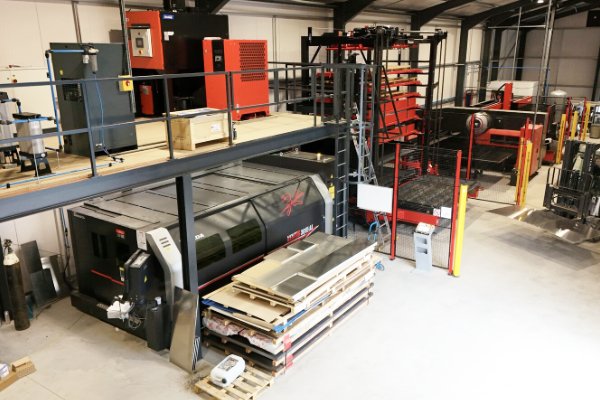 Sheetmetal fabricator invests in AMADA machines