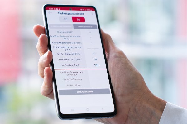 SCANLAB’s SCANcalc App includes 3D Laser Scan Systems