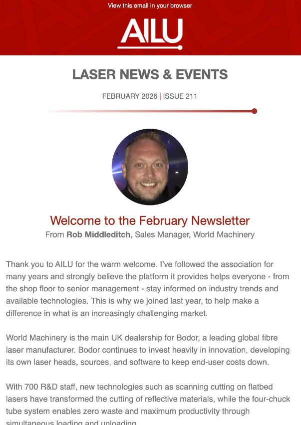 AILU newsletter 211 Feb 2026